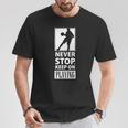 メンズ バスケットボール スポーツシャツ メンズ スポーツウェア ライトブルー Tシャツ 面白い贈り物