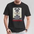 パーソナルストーカーミニチュアシュナウザー Tシャツ 面白い贈り物