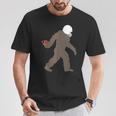 ビッグフット アメフト おもしろい サスカッチ アメリカンフットボール Tシャツ 面白い贈り物