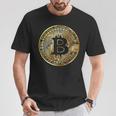 ビットコインbtcコイン暗号トレーダーBitcoinフューチャーフリーダムギフト Tシャツ 面白い贈り物