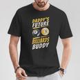 ビリヤード プールプレーヤーボール お父さん 息子 ヴィンテージ 8ボール 9ボール Tシャツ 面白い贈り物