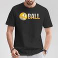 ビリヤード プールボール 9ボール アパレル 9ボール チーム リーグ用 Tシャツ 面白い贈り物
