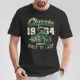 ビンテージ バイク バイカー バイクの誕生日 1964 年生まれ 長袖tシャツ Tシャツ 面白い贈り物