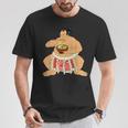 ビンテージ相撲力士 Eat ラーメン ヌードル アニメ 日本語 Tシャツ 面白い贈り物