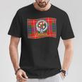 フレイザークラン タータン クレスト モット Tシャツ 面白い贈り物