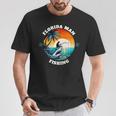 フロリダ・マン・フィッシング Tシャツ 面白い贈り物