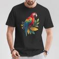 ブラジルの動物愛好家のための素敵なオウムの鳥のコスチューム Tシャツ 面白い贈り物