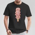 ブロブフィッシュ アイス クリーム、面白いブロブフィッシュ Tシャツ 面白い贈り物