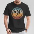 ヘ音記号 Bass Clef Bassoholic ベースギタープレーヤーのベーシストのコレクターのためのギフトbass Tシャツ 面白い贈り物