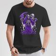 ホラー 死神とオカルト ゴシック Tシャツ 面白い贈り物