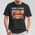 ホーミー ゲイ Irl ブロミーム 筋肉 バラ アニメ セクシー マンガ コミック Tシャツ 面白い贈り物