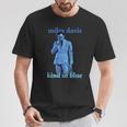 マイルス・デイビスの青い色相の写真 Tシャツ 面白い贈り物