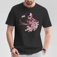 マダム秀 花tシャツ（2） さくら Tシャツ 面白い贈り物