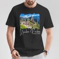 マチュピチュ 長袖tシャツ Tシャツ 面白い贈り物