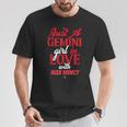 マックス・マンシー ジェミニ・ガール・ゲームデー Tシャツ 面白い贈り物