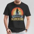 マーチングクォーツドラム ラバー スネアドラム Tシャツ 面白い贈り物