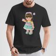 メルちゃんのおともだち りこちゃん Bigプリント Tシャツ 面白い贈り物