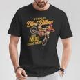モトクロスバイカー、オートバイ、ダートバイク、スーパーモト。 Tシャツ 面白い贈り物