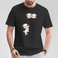 ヤギ好きの方へ かわいいかわいい赤ちゃんヤギのポケット付き Tシャツ 面白い贈り物