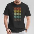 ユーコンシティレトロ Tシャツ 面白い贈り物