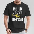 ラジコン ヘリコプター 模型 ヘリコプター リモコン ヘリコプター Tシャツ 面白い贈り物