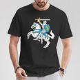 リトアニアン 紋章 ヴィティス シャツ Lietuva プライドギフト Tシャツ 面白い贈り物