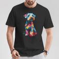 レイクランドテリア 犬 グラフィック ペットアート レイクランドテリア Tシャツ 面白い贈り物
