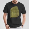 ロゼッタストーン エジプト象形文字 考古学 エジプト学 Tシャツ 面白い贈り物