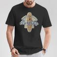 ロングボードサーフボードサーフィンサーファーレトロヴィンテージカリフォルニアusa 長袖tシャツ Tシャツ 面白い贈り物