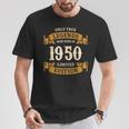ヴィンテージ 1950 ギフト 男性 女性 長寿祝い 1950年生まれ ユニークな誕生日プレゼント Tシャツ 面白い贈り物