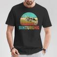 ヴィンテージ ビントロング シャツ サンセット Tシャツ 面白い贈り物