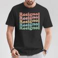 ヴィンテージ70年代ガイアナヒッピーシティ レトロロシニョール Tシャツ 面白い贈り物