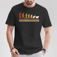 人間の進化 ウェイクアップ 羊 陰謀 理論者 羊 Tシャツ 面白い贈り物