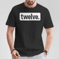 十二十二歳の誕生日 12歳 男の子 12歳の誕生日 女の子 Tシャツ 面白い贈り物