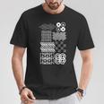 吉祥文様 アイコン版 Tシャツ 面白い贈り物