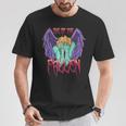 堕ちたパステル ゴス 倒れた天使 ルシファー エンジェリック Tシャツ 面白い贈り物