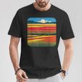 夏をテーマにしたカラフルな花畑 Tシャツ 面白い贈り物
