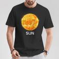 太陽系 惑星 太陽 宇宙 Tシャツ 面白い贈り物