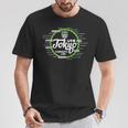 山手線 東京 和漢字 お土産 新宿 渋谷 Tシャツ 面白い贈り物