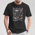 恐竜の種類 恐竜 識別 ヴィンテージ Tシャツ 面白い贈り物