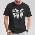 悪魔の歯痛 歯医者 クラシックイラスト Tシャツ 面白い贈り物