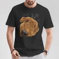 愉快な犬 エアデールテリア Tシャツ 面白い贈り物