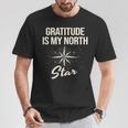 感謝の気持ち 私の北極星 天体観測 宇宙研究 長袖tシャツ Tシャツ 面白い贈り物