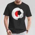 日本国旗、サッカー日本代表のルーツ Tシャツ 面白い贈り物