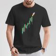 月へムーニング暗号株取引強気トレーダー Btc Tシャツ 面白い贈り物