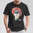 森の目 Tシャツ 面白い贈り物
