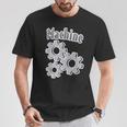 歯車機 Tシャツ 面白い贈り物