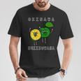 沖縄シークワーサーさん Tシャツ 面白い贈り物