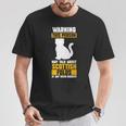 猫 スコティッシュフォールド Tシャツ 面白い贈り物