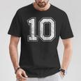 番号10 Tシャツ 面白い贈り物